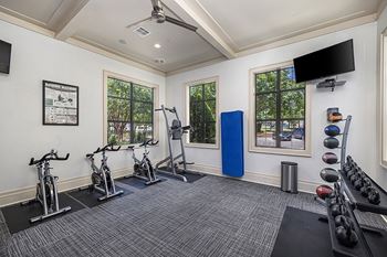 Spin fit room - DeLayne at Twin Creeks